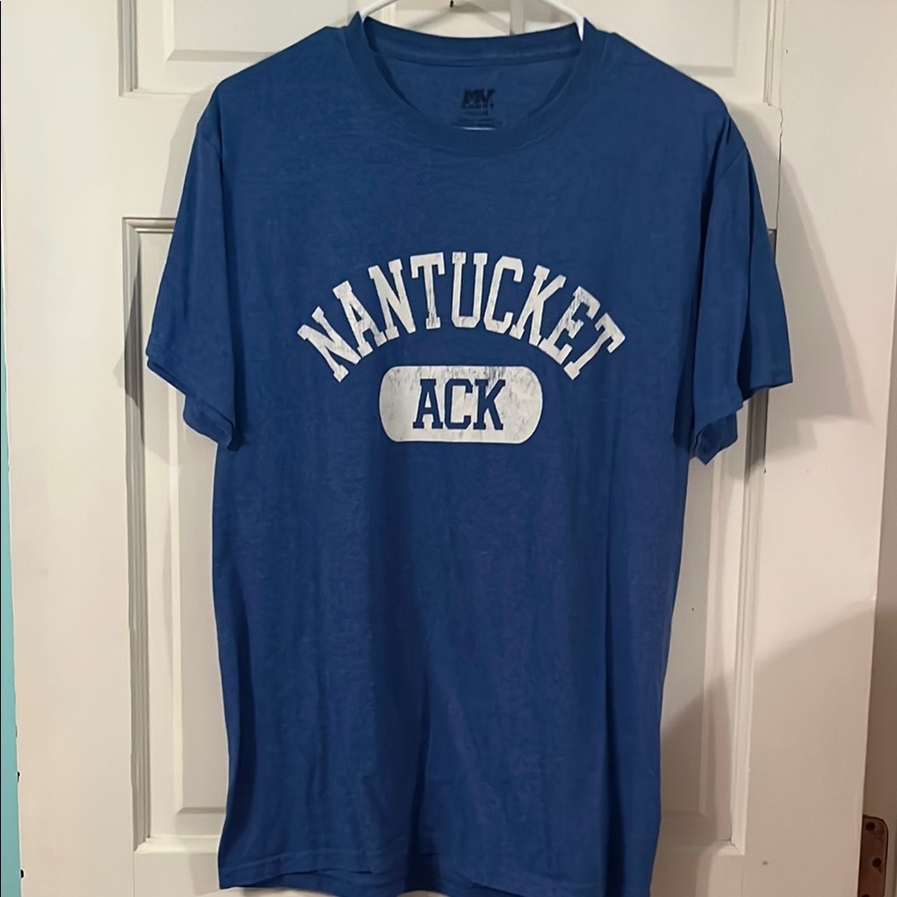 MV Sport Nantucket ACK Blue Tee